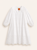 Vestido White Eyelet